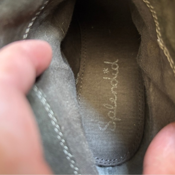 Women's Suede Ankle Boots - Picture 7 of 7